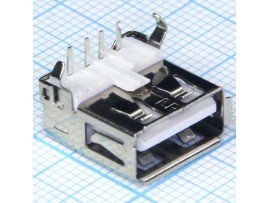 USBA-1J Rev розетка на плату тип А
