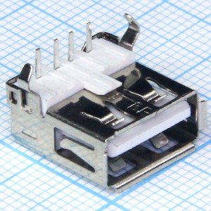 USBA-1J Rev розетка на плату тип А