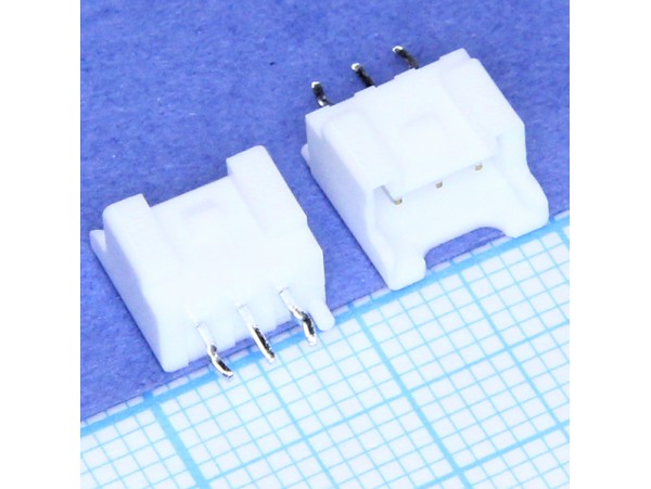 B03B-PASK-1 вилка на плату 3к. шаг 2,0мм