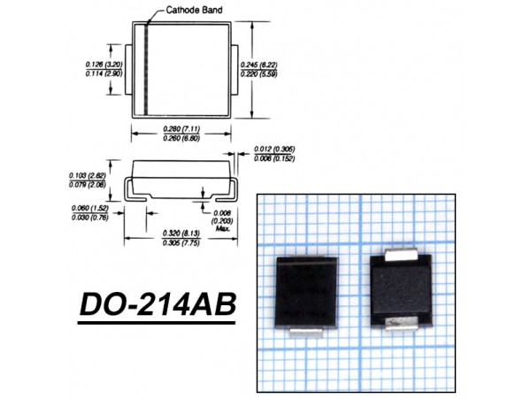 1.5SMC36A диод защитный