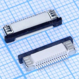 FPC 0,5-18-02 розетка 18к под шлейф, шаг 0,5мм, SMD