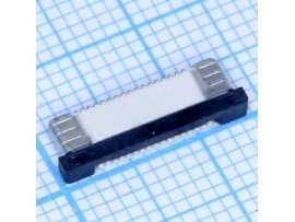 FPC 0,5-16-02 розетка 16к под шлейф, шаг 0,5мм, SMD