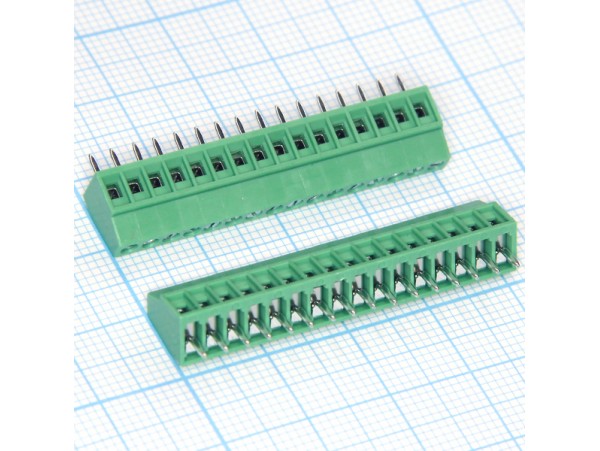 DG308-2.54-16P-14-00ZH клеммник 16к шаг 2.54 мм