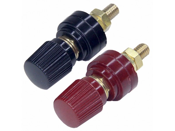 LF1-M6 клемма на блок красная/черная комплект