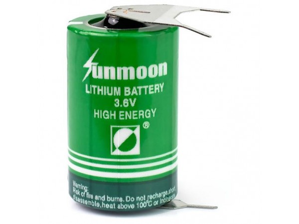 ER14250/3PF Батарея 3,6V [AA1/2] SUNMOON 3pin