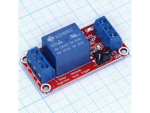 Модуль реле с опторазвязкой для Arduino