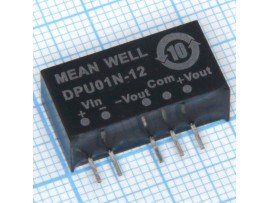 DPU01N-12 ( 21,6-26,4VDC>±12VDC/42mA) Преобр. напр.