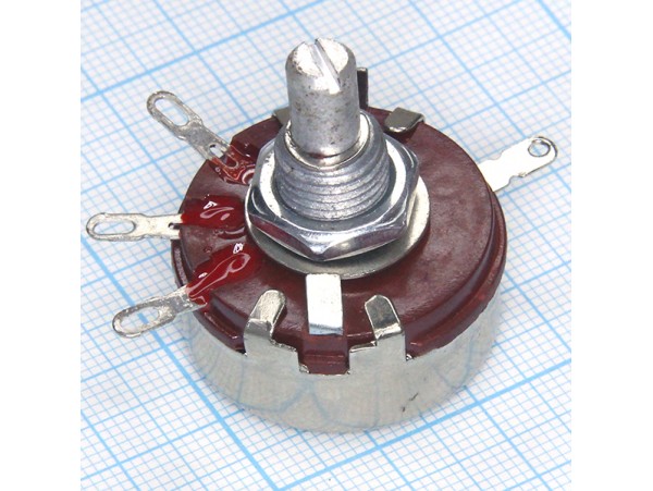 Резистор 1,0 кОм под гайку  WTH118, 2W
