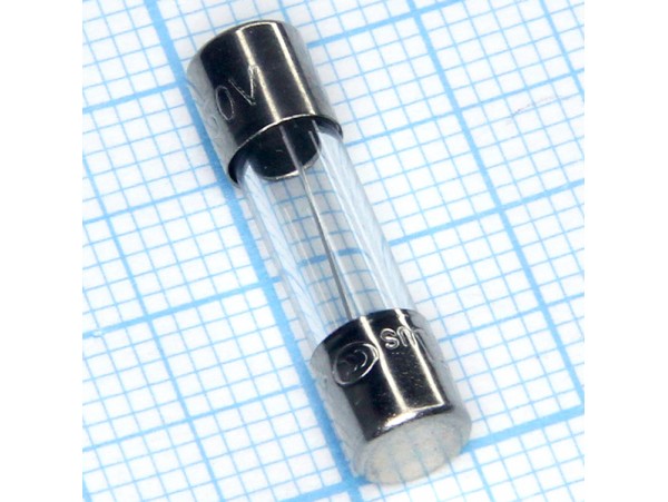 Пред.4А(d=5;L=20) 250V T 522.1400  стекло