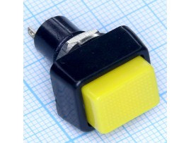 PBS-22A 250V/2A on-off кнопка жёлтая