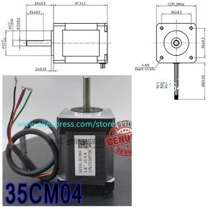 Двигатель 35CM04 шаговый Nema 14