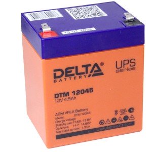 Аккумулятор 12V/4,5Ah DTM 12045 90х70х100 Delta