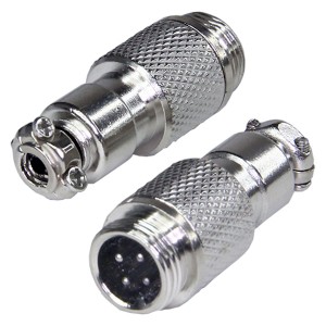 GX12M-4 вилка 4PIN на кабель