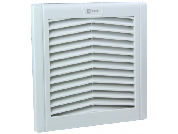 Решетка 124х124 мм с фильтром IP54 PROxima EXF52