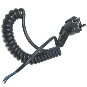 SCZ шнур сетевой витой с вилкой 3х0,75; 5м