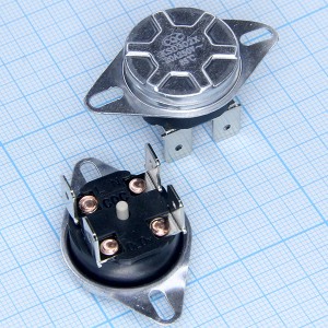 KSD-302-85°С 4pin 250V/20A Термостат с кнопкой