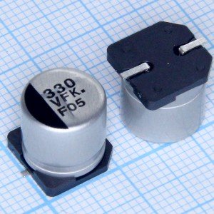 Конд.330/35V 1010 SMD