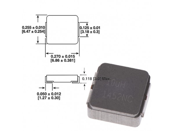 Дросс.10мкГн IHLP2525CZER100M01