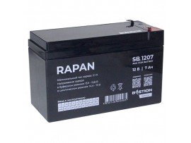 Аккумулятор 12V/7Ah SB1207 (151х65х98мм)  RAPAN