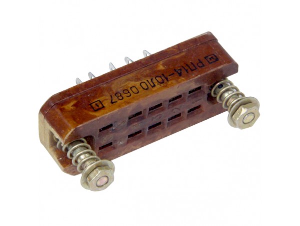 РП14-10ЛО розетка 10к.(2х5)