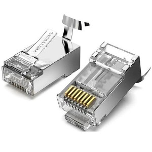 Шт.ТФ8P8C Vention RJ45 FTP cat.7, 10 шт.