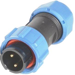 OL1710/P2 вилка 2к на кабель