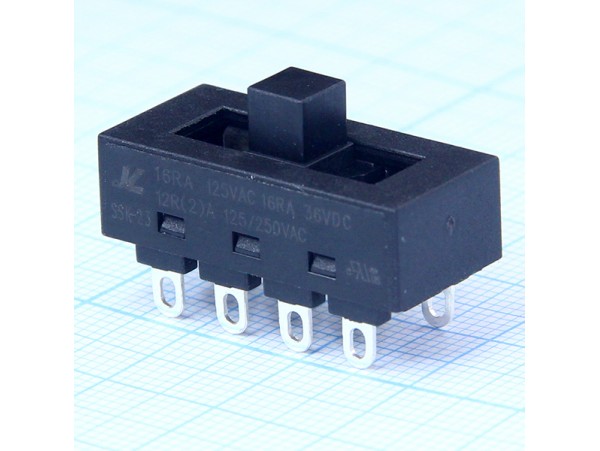 LQ-103H переключатель движковый 3 пол. 12A/250V