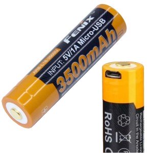 Аккумулятор 3,7V/3500mAh ARB-L18-3500U 18650 micro USB