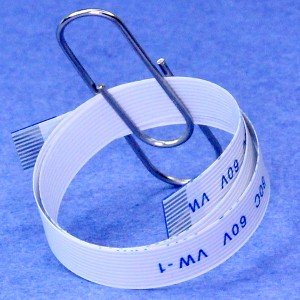 Шлейф 10pin 150х11 шаг 1,0мм реверсный