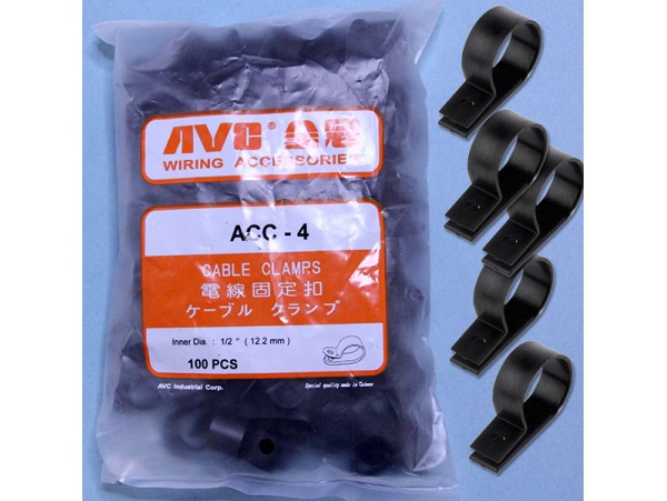 ACC 4-B /100PCS/ Держ.кабеля 12,2мм