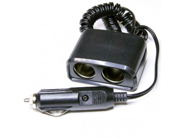 Переходник шт.прикур. >2гн.прикур. 1А