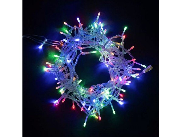 Гирлянда 50LED RGB разноцвет 2м