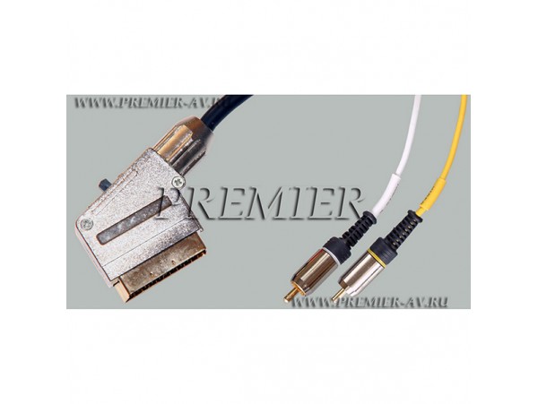 Шнур СК=2RCA(вход/выход) с покр. 1,5м