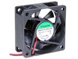 Вентилятор 12V 60х60х25 EB60251S1-000U-999