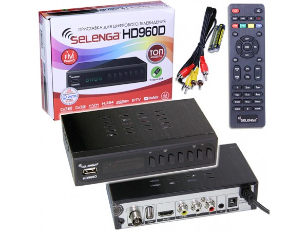 Selenga HD960D ресивер эфирный DVB-T2/C