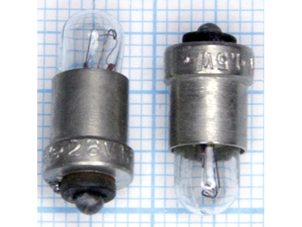 Лампа 28V 1,5W S6s/10 СМН-28-1,5 (СМ28-1,5)