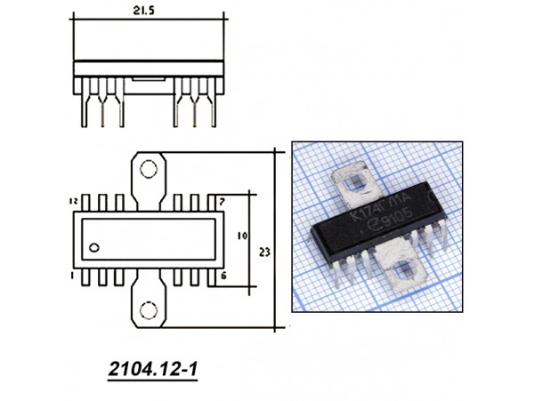К174ГЛ1А (TDA1270)