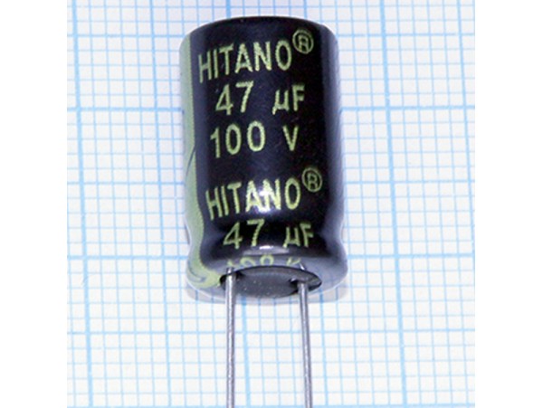 Конд.47/100V 1016 +105°C EXR