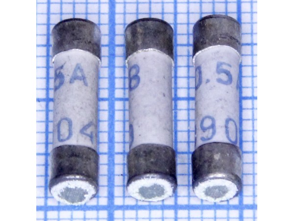 Пред.0,5А(d=4;L=15)ВП1-1керам.