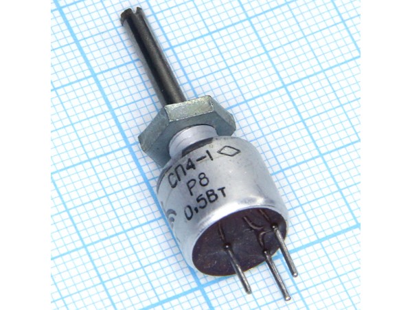 Резистор 10 кОм под гайку СП4-1а-0,5Вт ВС2-25