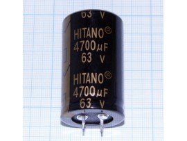 Конд.4700/63V 3050+105°С EHL