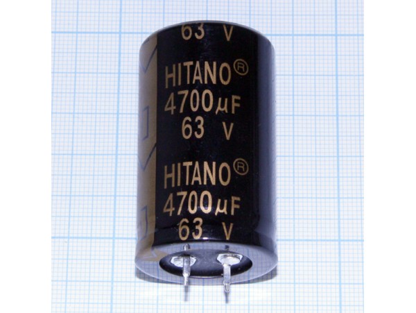 Конд.4700/63V 3050+105°С EHL