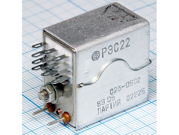 РЭС22 0602(48V/10,5mA) Реле