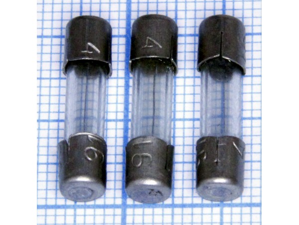 Пред.4А(d=5;L=20)ВПБ6-12-4А/250 стекло