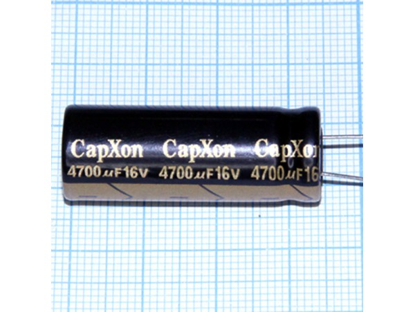 Конд.4700/16V 1335+105°С CapXon