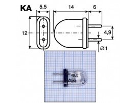КВАРЦ 48,500 МГц