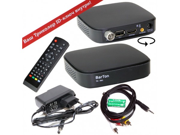 BarTon TA-561 ресивер эфирный DVB-T2