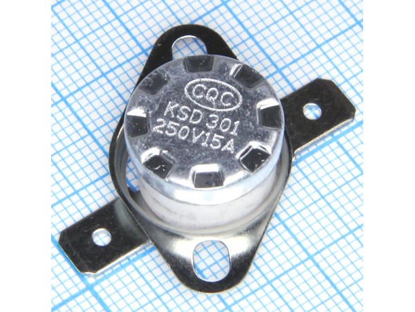 KSD-301-200С 250V15A Термостат нормально замкнутый