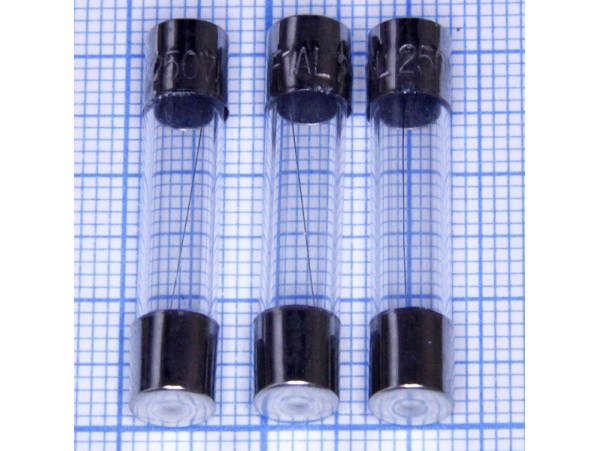 Пред.1А(d=6;L=30) стекло имп.