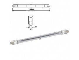Лампа 220V 1000W R7s L=189 мм КГ220-1000-5